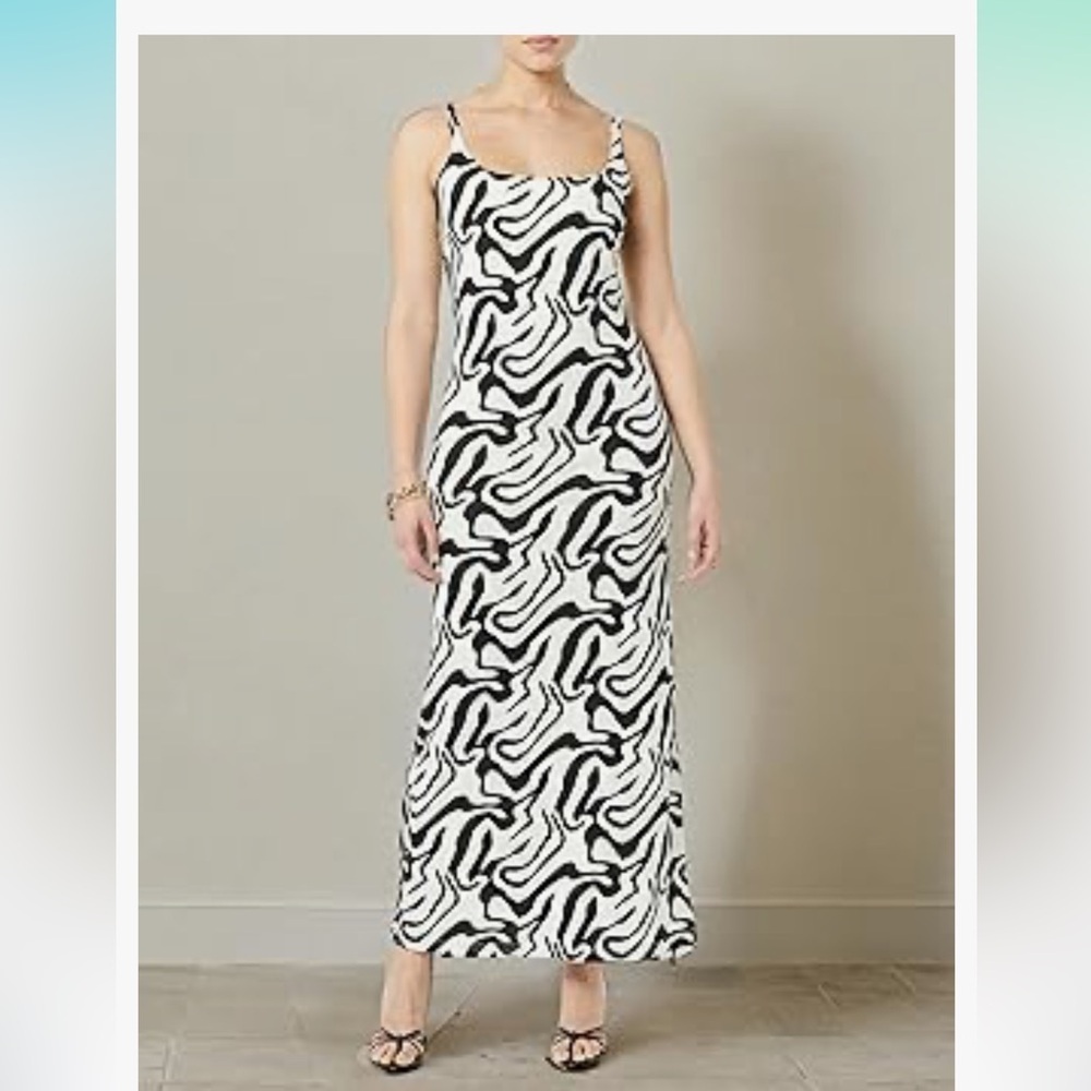 TEREA Women's Cleo Bodycon Maxi Dress new